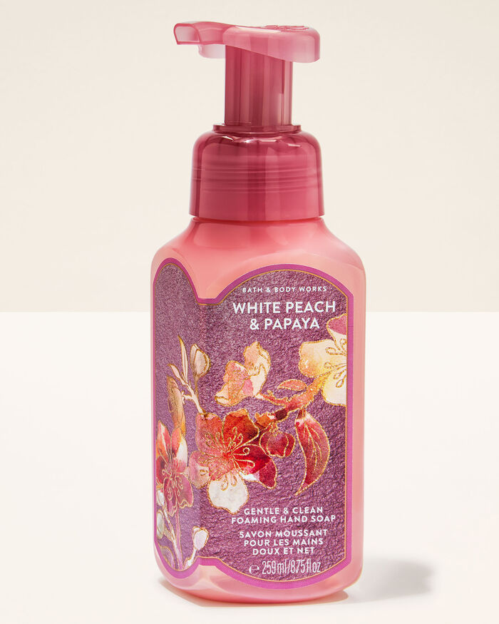 White Peach & Papaya Hand Soaps & Sanitizers/Hand soaps/Foam soaps Bath & Body Works