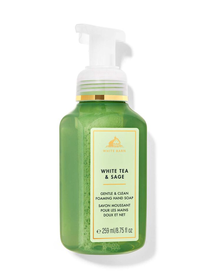 White Tea & Sage Hand Soaps & Sanitizers/Hand soaps/Foam soaps Bath & Body Works
