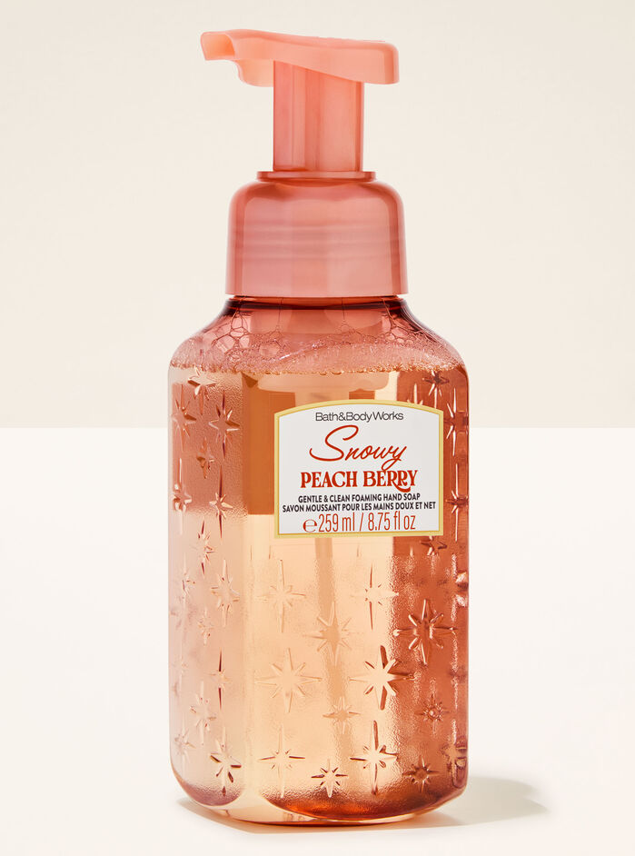 Snowy Peach Berry Saponi e igienizzanti mani/SAPONI MANI/Sapone in Schiuma Bath & Body Works