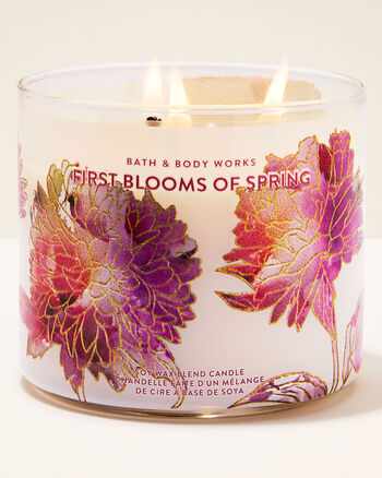 First Blooms Of Spring Home Fragrance/Candles/3-wick candles Bath & Body Works1
