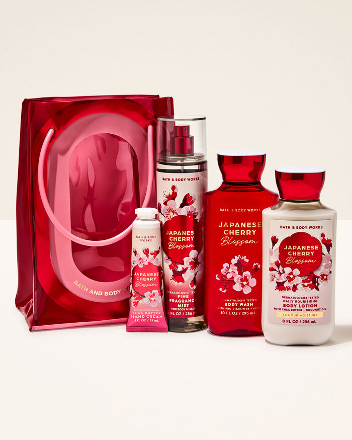 Japanese Cherry Blossom PRODOTTI PER IL CORPO/Set regalo/Cofanetti Corpo Bath & Body Works