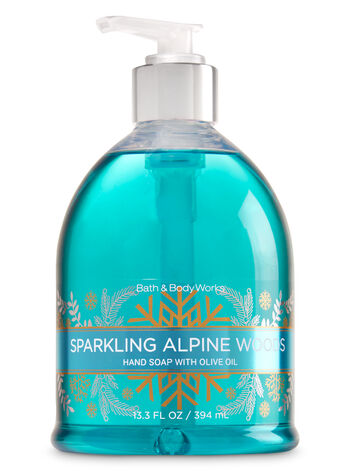 Sparkling Alpine Woods fragranza Hand Soap with Olive Oil