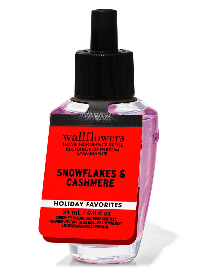 Snowflakes & Cashmere Home Fragrance/Home & Car Air fresheners/Wallflowers refill Bath & Body Works