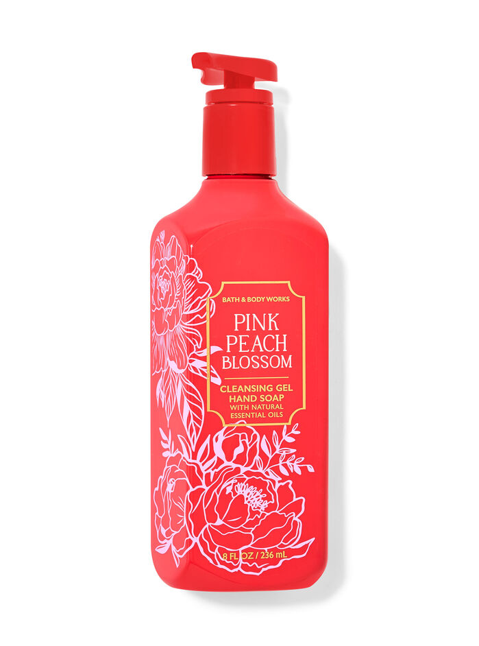 Pink Peach Blossom Hand Soaps & Sanitizers/Hand soaps/Gel soaps Bath & Body Works