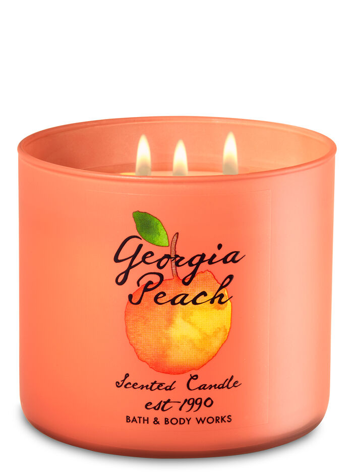 Georgia Peach fragranza 3-Wick Candle