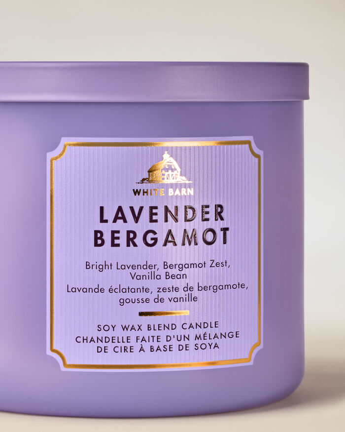 Lavender Bergamot Profumazione ambiente/IN EVIDENZA/White Barn Bath & Body Works