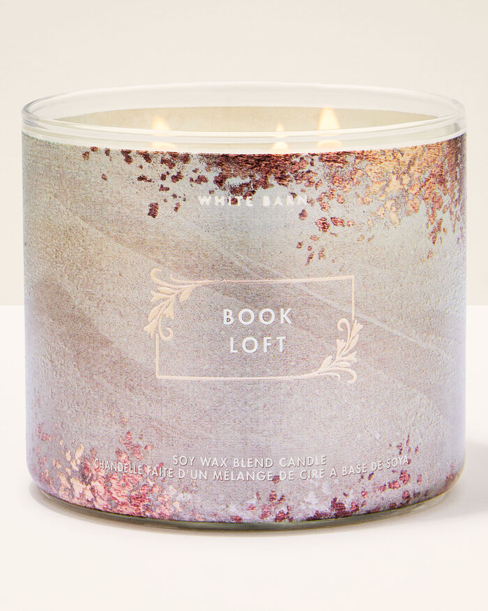 Book Loft Home Fragrance/Candles/3-wick candles Bath & Body Works