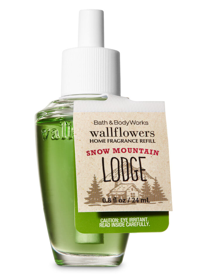 Snow Mountain Lodge fragranza Wallflowers Fragrance Refill
