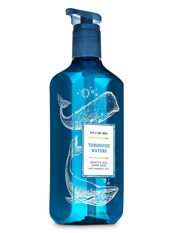 Turquoise Waters fragranza Gentle Gel Hand Soap