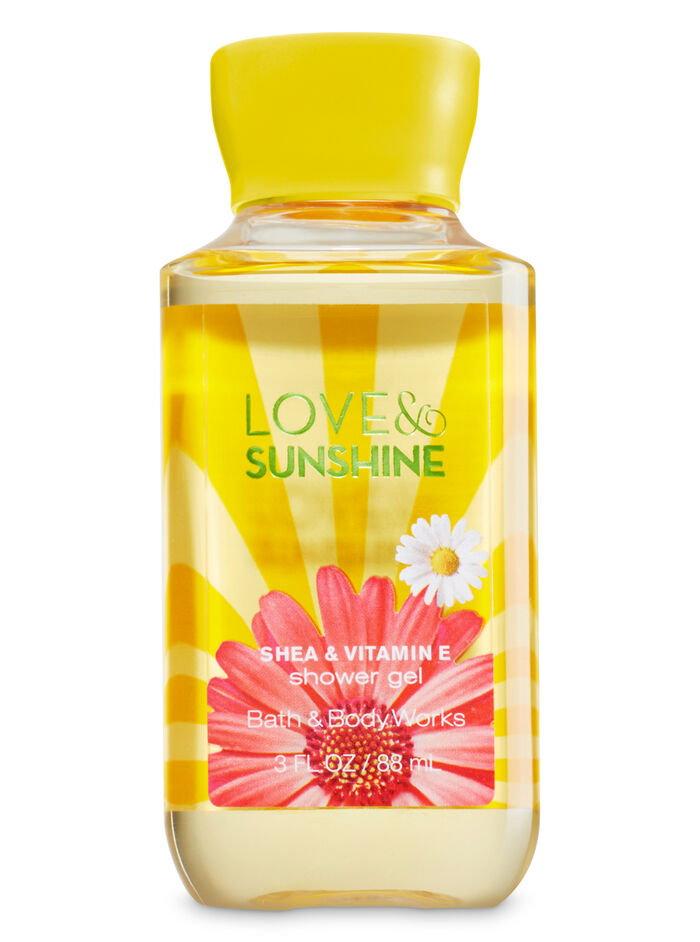 Love & Sunshine fragranza Travel Size Shower Gel