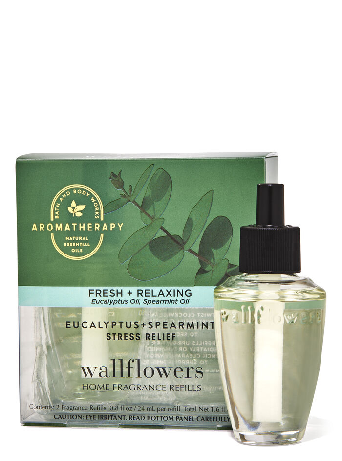 Eucalyptus Spearmint home fragrance home & car air fresheners wallflowers refill Bath & Body Works