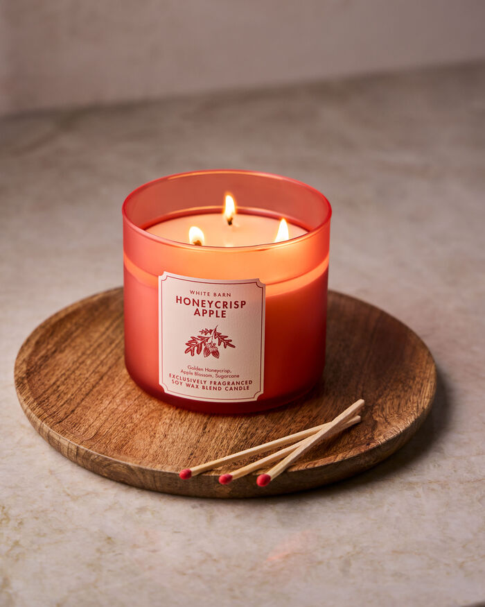 Honeycrisp Apple CANDELE/Tutte le Candele/Candela a Tre Stoppini Bath & Body Works