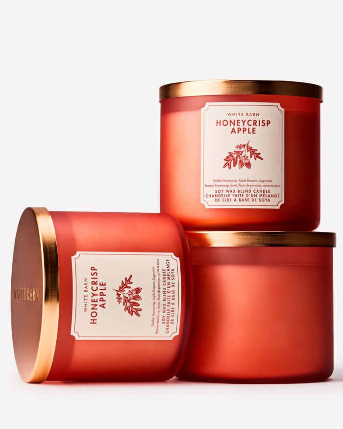Honeycrisp Apple CANDELE/Tutte le Candele/Candela a Tre Stoppini Bath & Body Works