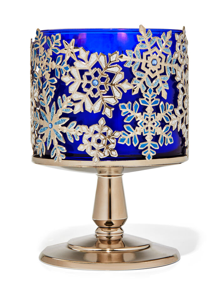 Piedistallo con fiocchi di neve luccicanti Gifts/Collections/Gifts for home Bath & Body Works