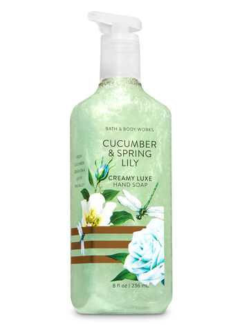 Cucumber & Spring Lily SAPONI E IGIENIZZANTI MANI/VEDI TUTTI SAPONI E IGIENIZZANTI MANI Bath & Body Works1