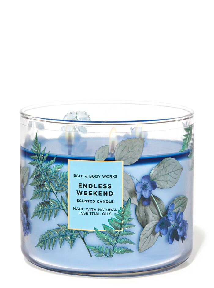 Endless Weekend Home Fragrance/Candles/3-wick candles Bath & Body Works