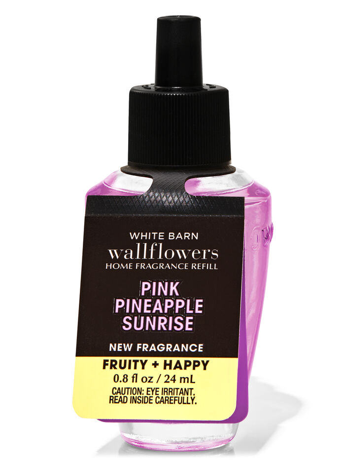 Pink Pineapple Sunrise home fragrance home & car air fresheners wallflowers refill Bath & Body Works