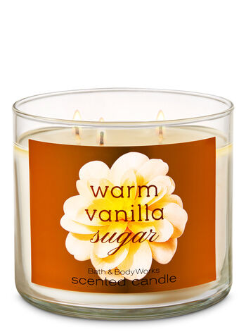 Warm Vanilla Sugar fragranza Candela a 3 stoppini