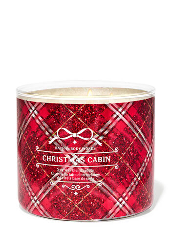 Christmas Cabin Home Fragrance/Candles/3-wick candles Bath & Body Works1