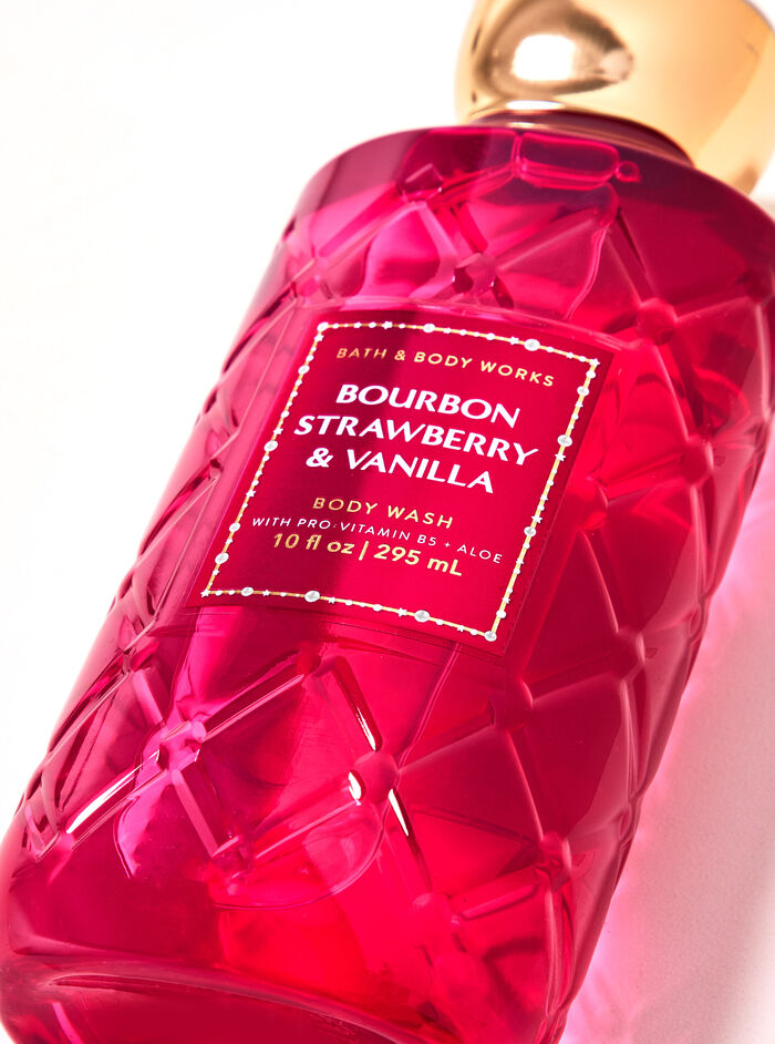 Bourbon Strawberry & Vanilla Body care/Bath & Shower/Body wash & Shower gel Bath & Body Works