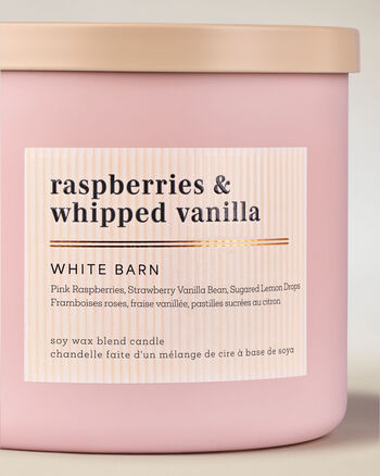 Raspberries & Whipped Vanilla Home Fragrance/Featured/White Barn collection Bath & Body Works2
