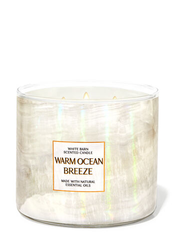 Warm Ocean Breeze Home Fragrance/Candles/3-wick candles Bath & Body Works1