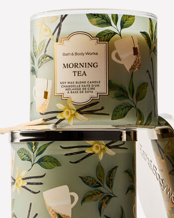 Morning Tea Candele/Tutte le Candele/Candela a Tre Stoppini Bath & Body Works2