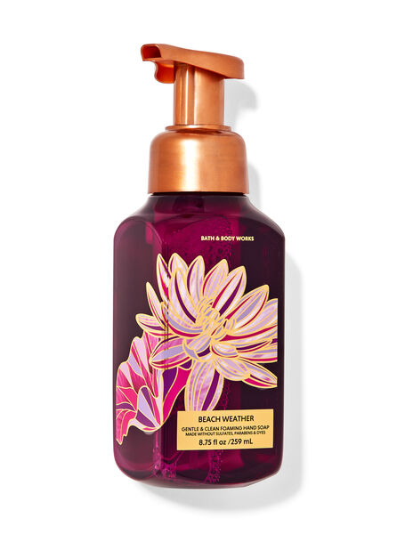Beach Weather fragranza Sapone detergente delicato in schiuma mani