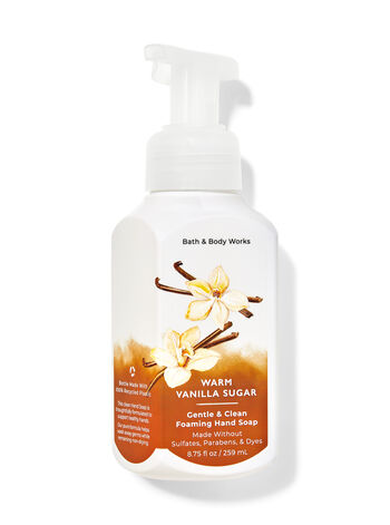 Warm Vanilla Sugar fragrance Gentle &amp; Clean Foaming Hand Soap