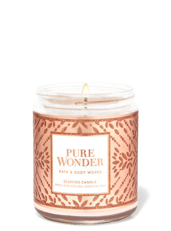 Pure Wonder home fragrance candles 1-wick candles Bath & Body Works1