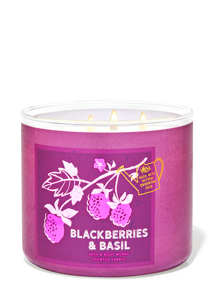 Blackberries & Basil Fuori Catalogo Bath & Body Works