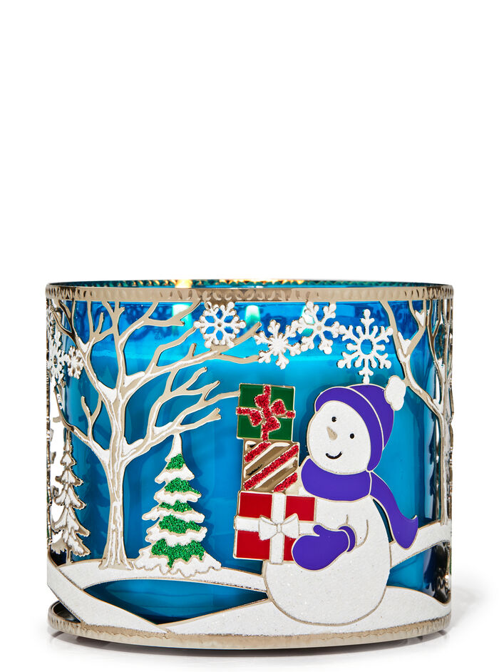 Holiday Snowman Scene Fuori Catalogo Bath & Body Works