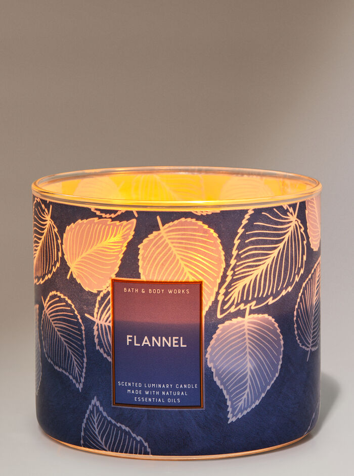 Flannel home fragrance candles Bath & Body Works