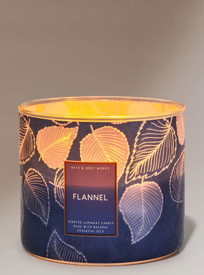 Flannel profumazione ambiente candele Bath & Body Works