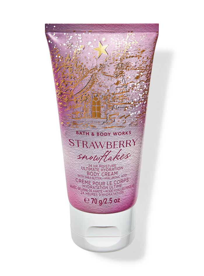 Strawberry Snowflakes Body care/Moisturizers/Body cream Bath & Body Works
