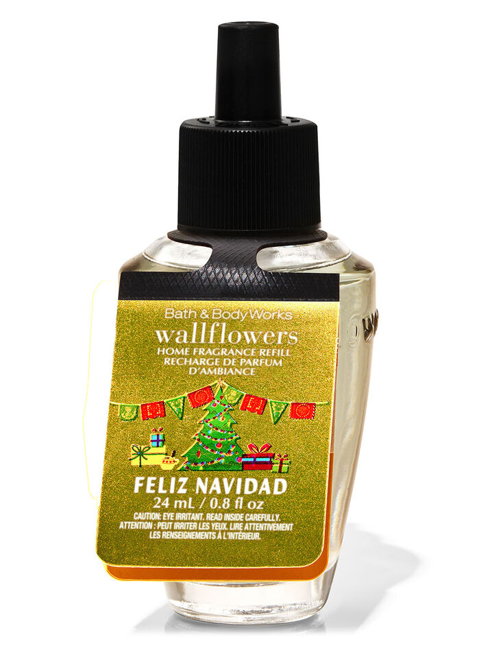 Feliz Navidad Home Fragrance/Home & Car Air fresheners/Wallflowers refill Bath & Body Works