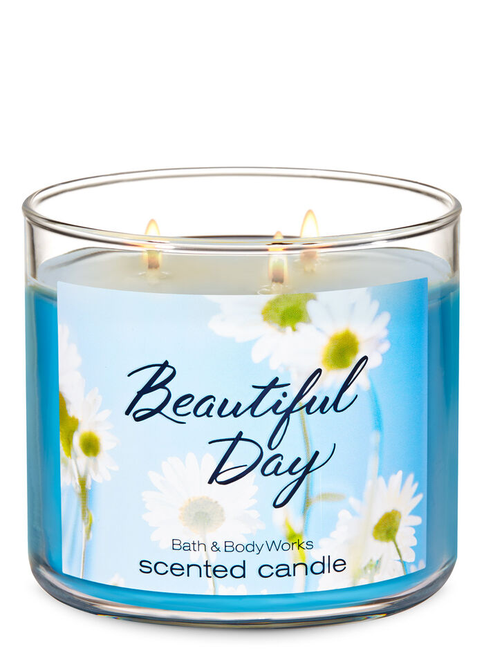 Beautiful Day Home Fragrance/Candles/3-wick candles Bath & Body Works
