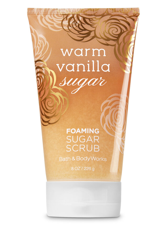 Warm Vanilla Sugar fragranza Foaming Sugar Scrub