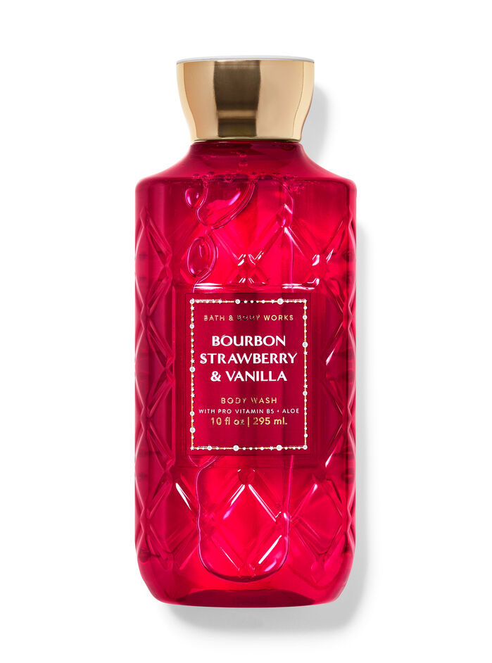 Bourbon Strawberry & Vanilla Body care/Bath & Shower/Body wash & Shower gel Bath & Body Works
