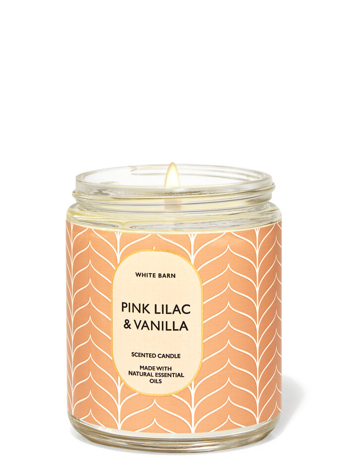 Pink Lilac & Vanilla Home Fragrance/Candles/1-wick candles Bath & Body Works