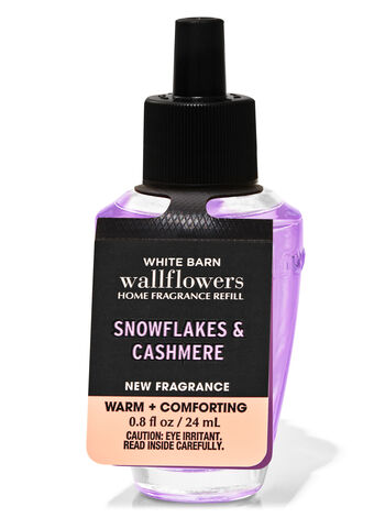 Snowflakes &amp; Cashmere Home Fragrance/Home & Car Air fresheners/Wallflowers refill Bath & Body Works1