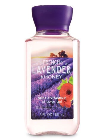 French Lavender & Honey fragranza Travel Size Shower Gel