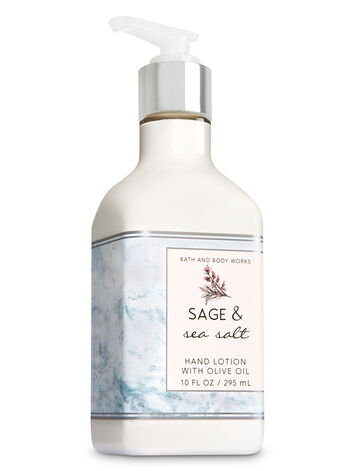 Sage & Sea Salt fragranza Hand Lotion with Olive Oil