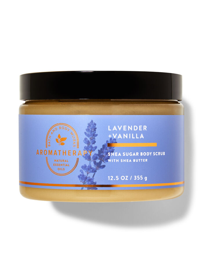 Lavender Vanilla prodotti per il corpo aromatherapy Bath & Body Works