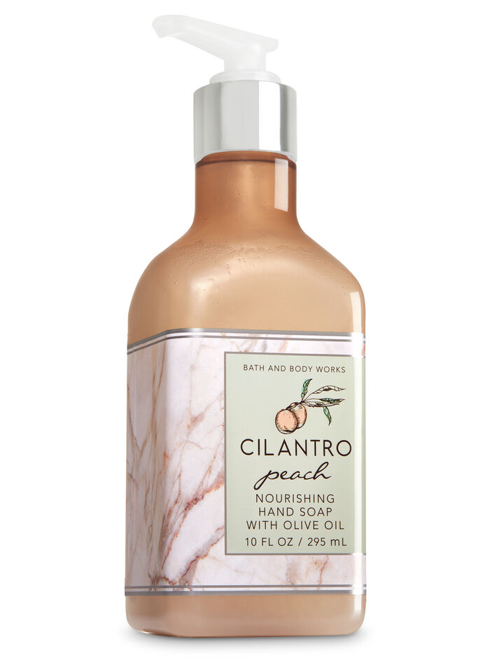 Cilantro Peach fragranza Hand Soap with Olive Oil