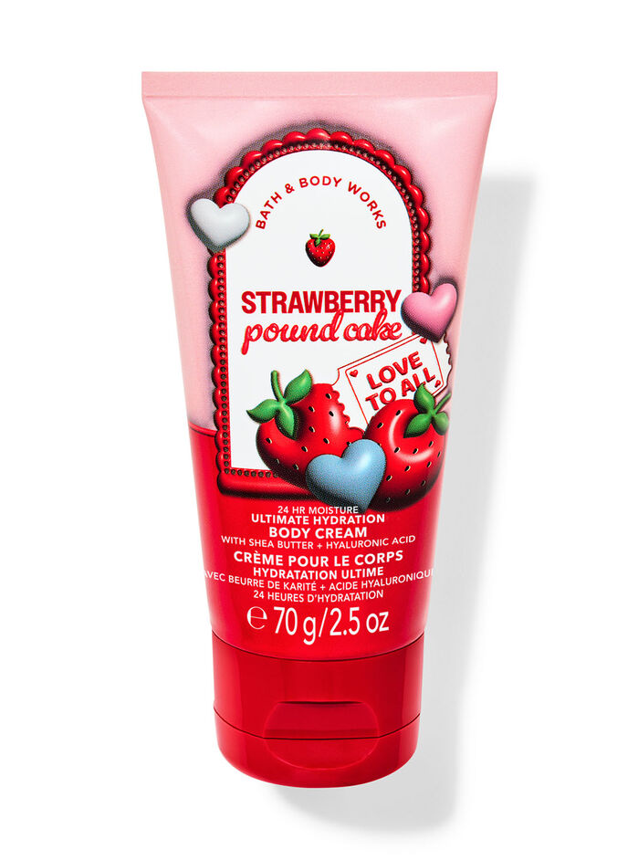Strawberry Pound Cake Body care/Moisturizers/Body cream Bath & Body Works