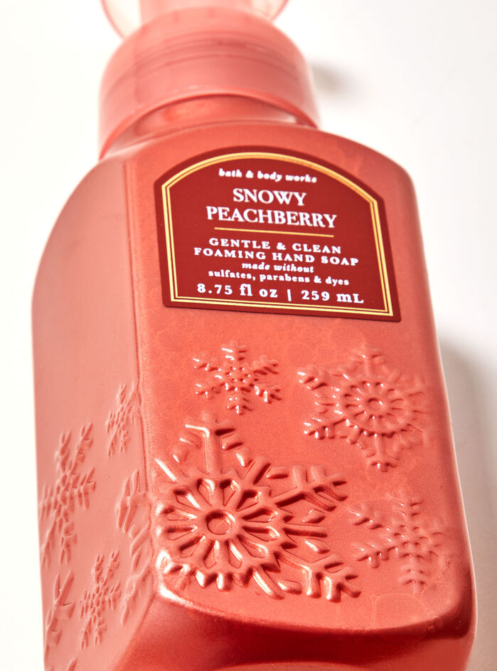 Snowy Peach Berry Hand Soaps & Sanitizers/Hand soaps/All hand soaps Bath & Body Works