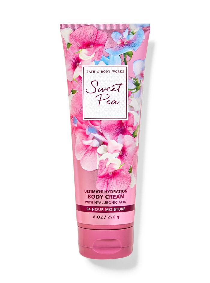 Sweet Pea fragrance Ultimate Hydration Body Cream