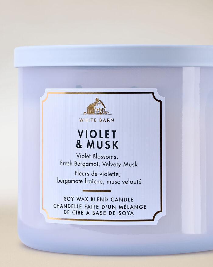 Violet & Musk Home Fragrance/Featured/White Barn collection Bath & Body Works