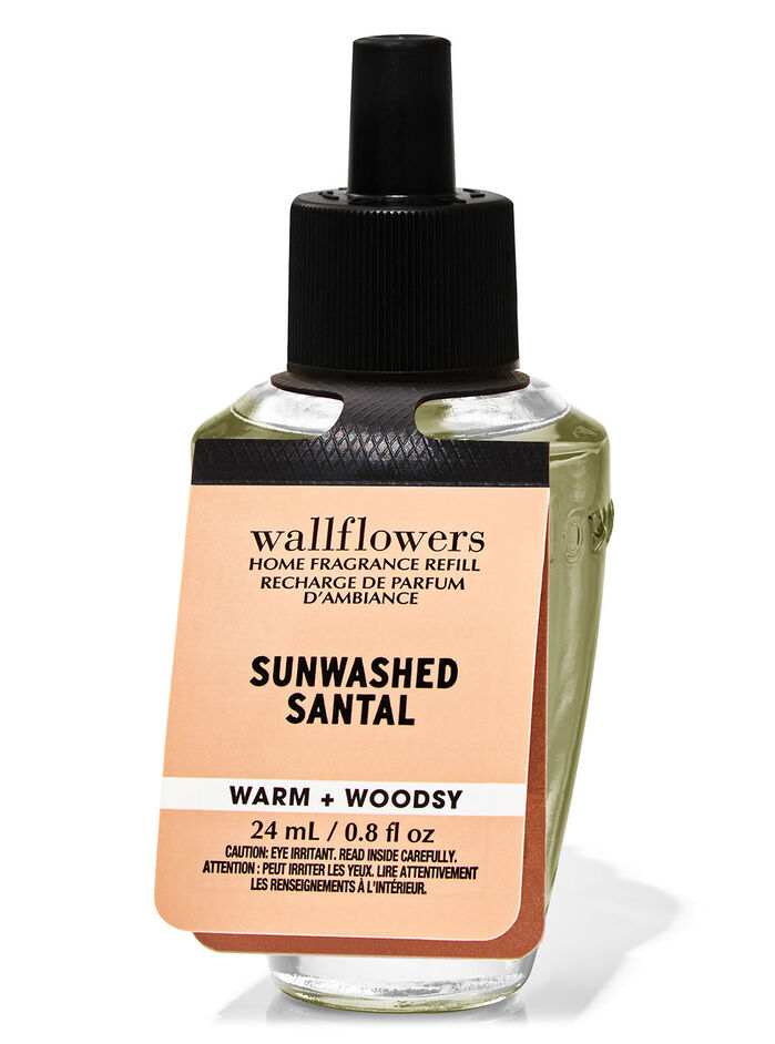 Sunwashed Santal Home Fragrance/Home & Car Air fresheners/Wallflowers refill Bath & Body Works